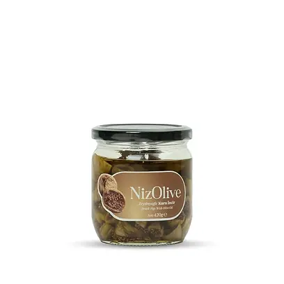 Dried Figs in Extra Virgin Olive Oil jar